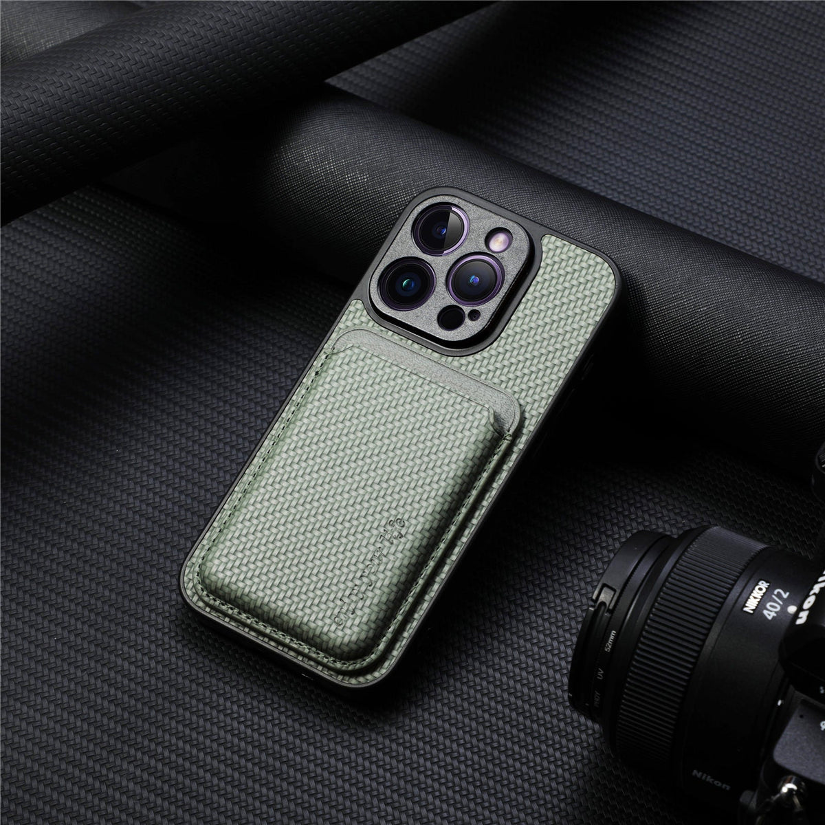 MagSafe-Compatible Samsung case vibrant green color