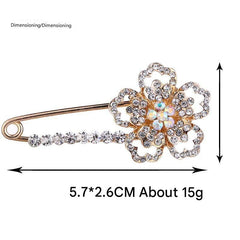 Elegant Anti-Slip Brooch Pin for Women - Image 1