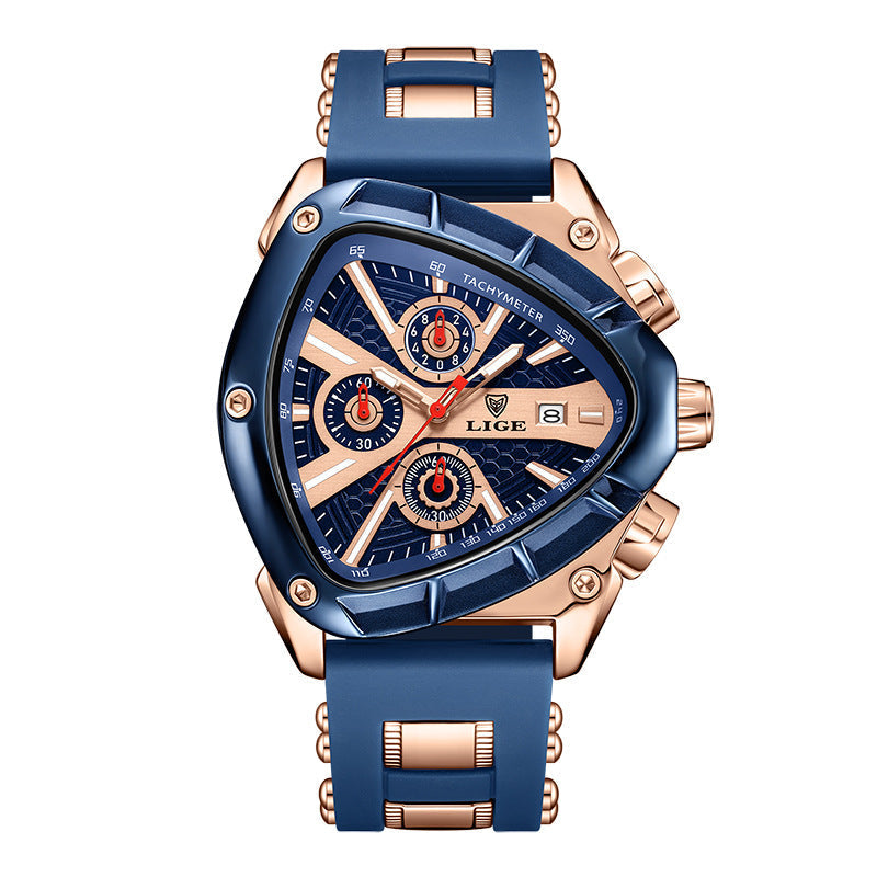 Men's quartz watch in multiple colour options
