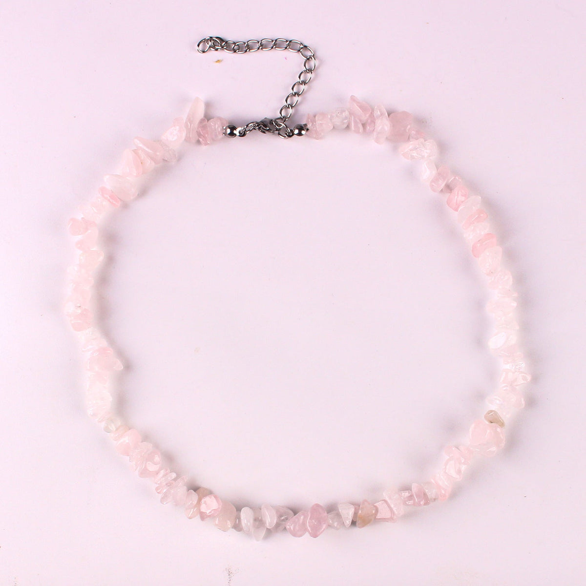 Sophisticated handmade necklace on display