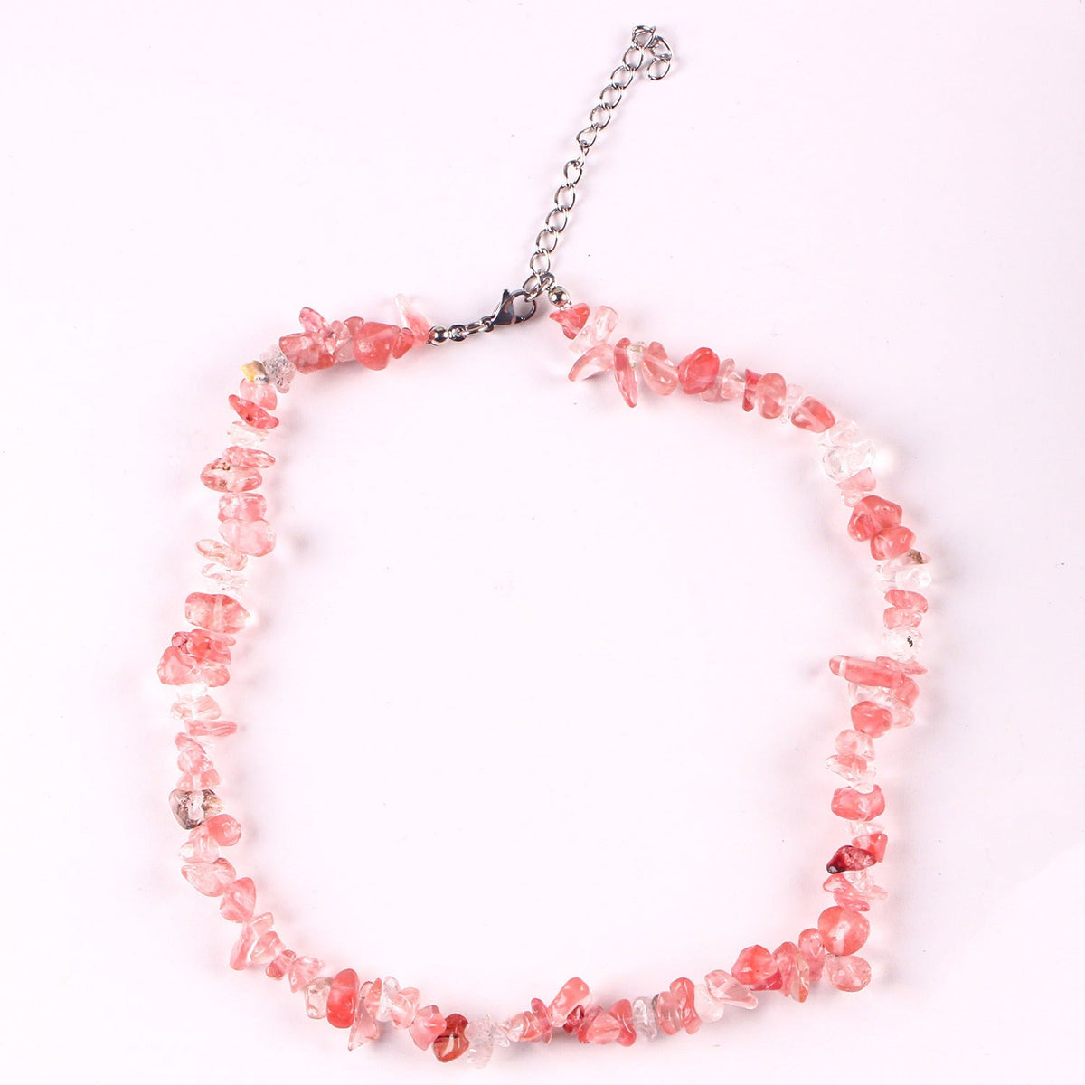 Sophisticated handmade necklace on display