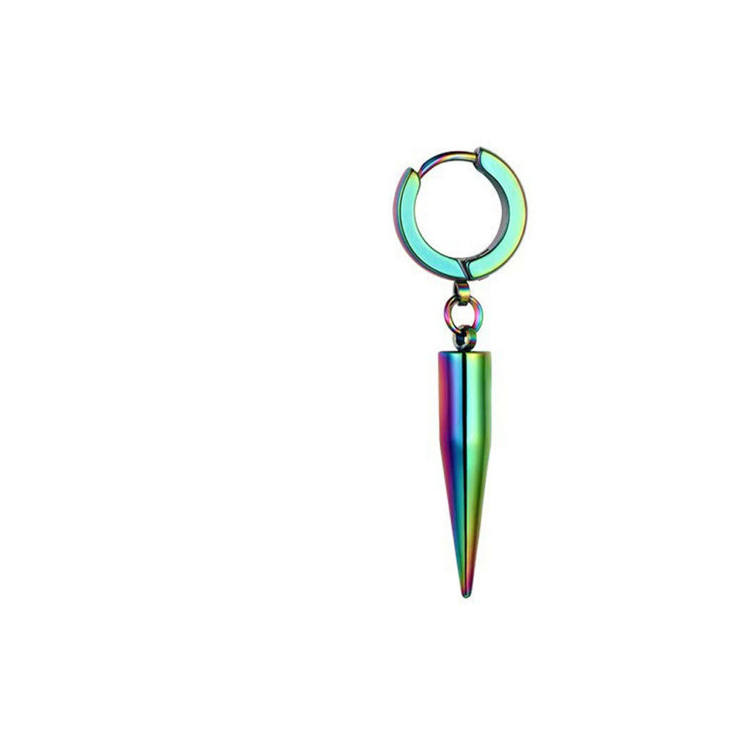 Stylish titanium earrings in a lifestyle setting